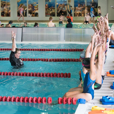 Teaching proper swim technique