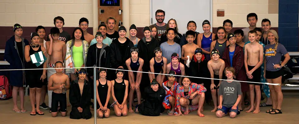 Nitro Swim Team at The Woodlands Meet 2019