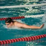 swimmer racing
