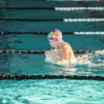 swimmer doing the breaststroke