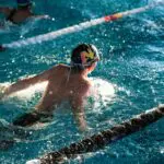 swimmer doing the butterfly