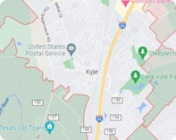 Kyle location map