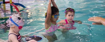 Toddler swimming lessons